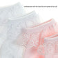 Dreshow Bqubo Baby Girls Socks Eyelet Ruffle Lace Socks Cute Frilly Socks Newborn/Infant/Toddlers/Kids Summer Thin Socks Dress S