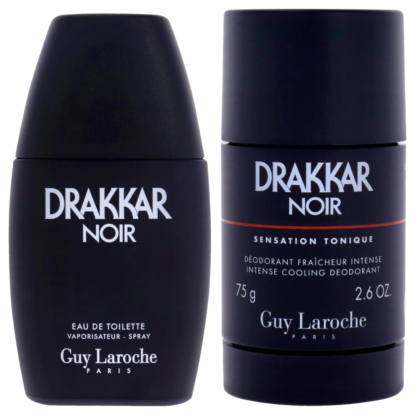 Drakkar Noir By Guy Laroche For Men - 2 Pc Gift Set 1Oz Edt Spray, 2.6Oz Deodorant Stick
