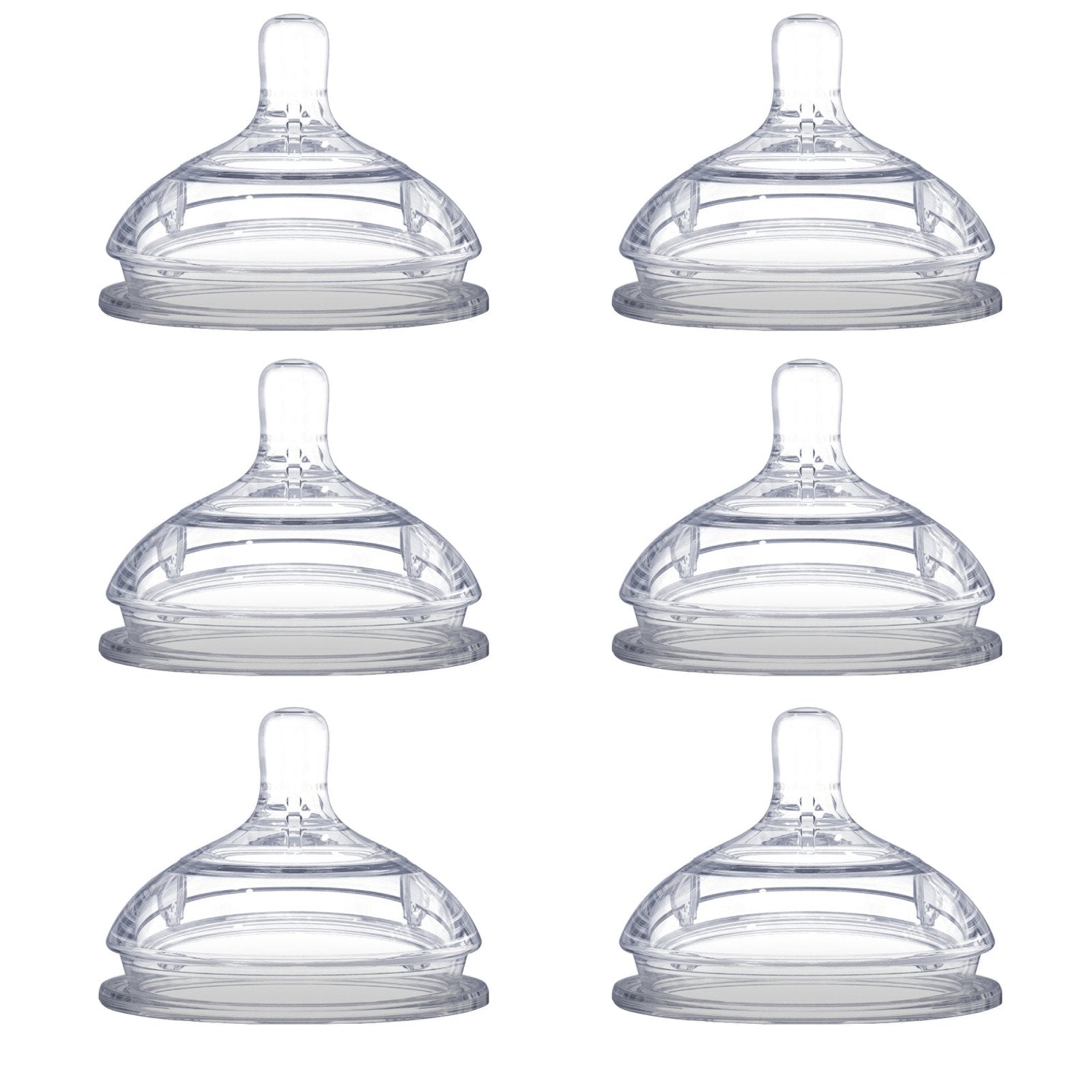 Comotomo Replacement Nipples, Variable Flow/Y-Cut - 2 Count, 3 Packs