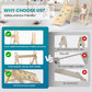 Bluewood 4 In 1 Indoor Jungle Gym, Foldable Wooden Climbing Set With Swing, Slide, Ladder And Climbing Wall, Montessori Philosop