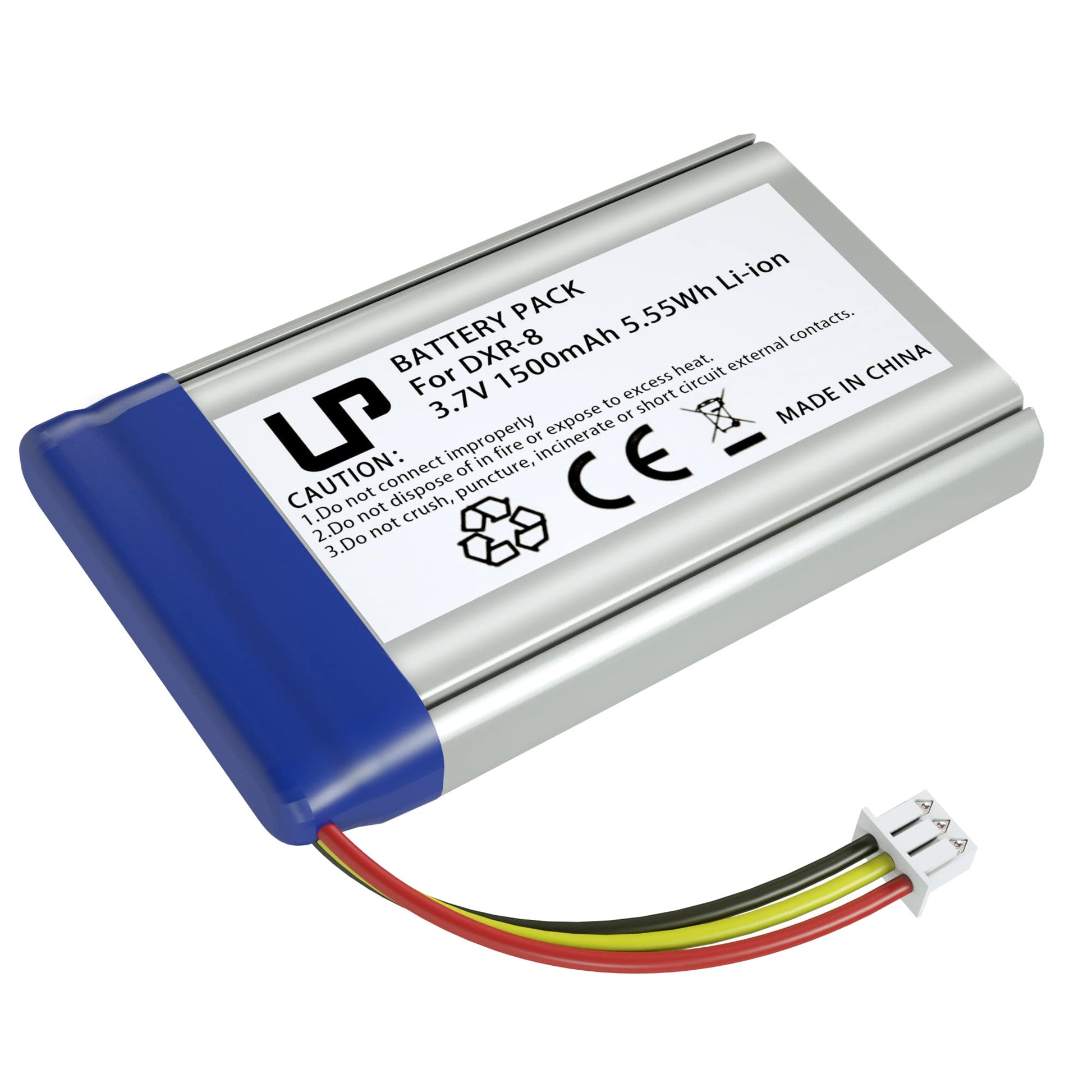 Lp Replacement Battery For Infant Optics Dxr-8 Baby Monitor Unit, 1-Pack 3.7V 1500Mah Lithium Ion Rechargeable Battery(Not For D