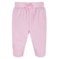 Gerber Baby Girls' 4-Pack Microfleece Pants, Pink/Gray/Black, 6-9 Months