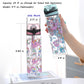 Huin Cute Water Bottle For Girls Women, Water Bottle With Straw For School Kids, Bpa Free Reusable & Spill Proof & Wide Mouth, 2