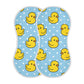 YYZZH Cartoon Cute Duck Heart Pattern Muslin Burp Cloths for Baby 2 Pack 100% Cotton Baby Washcloths Bibs for Boy Girl