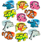Sea Life Rubber Ring Toy 1 Dozen