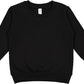 Rabbit Skins Toddler Fleece Long Sleeve Pullover Sweatshirt, Black, 5/6