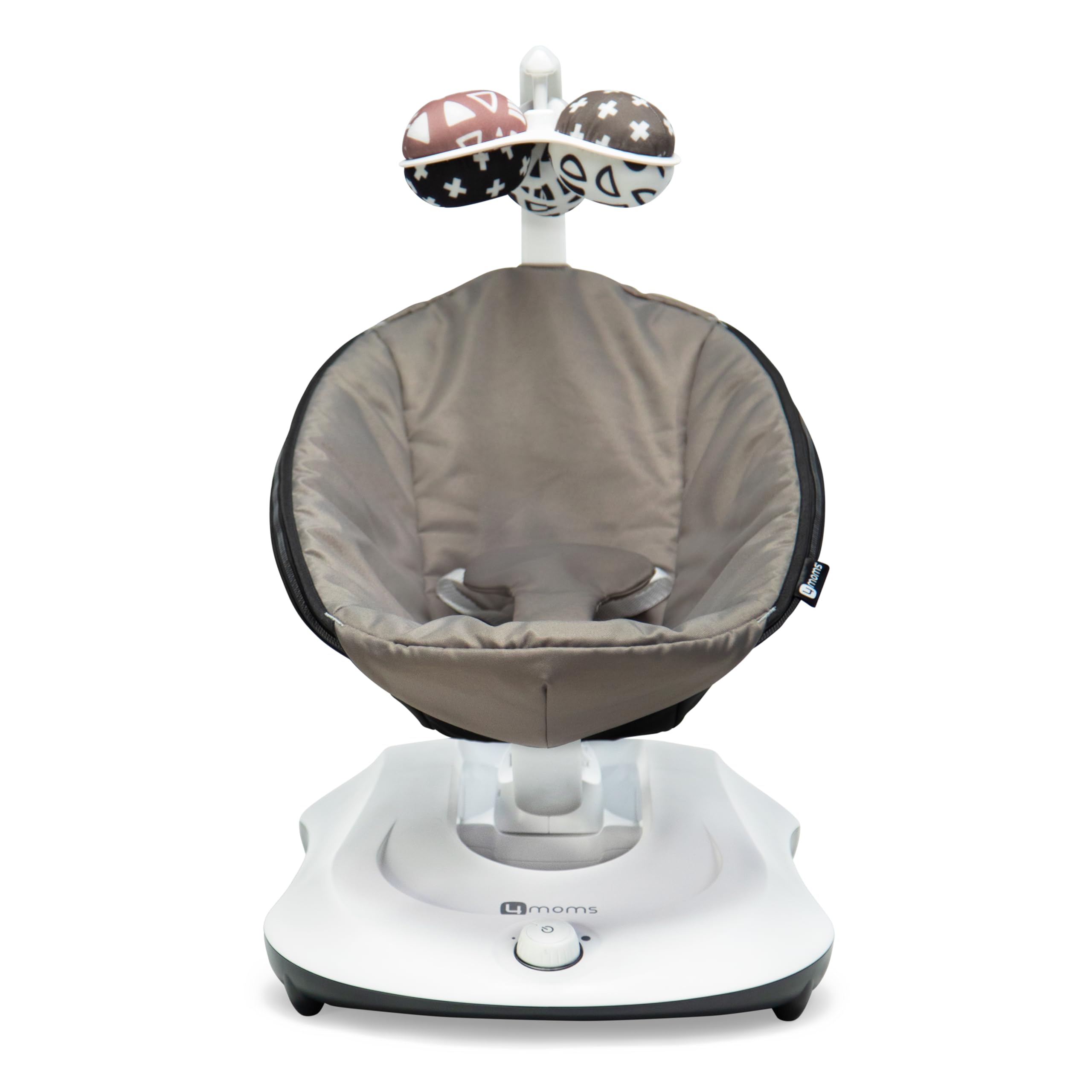 4moms RockaRoo Baby Rocker with Front to Back Gliding Motion, Graphite ...