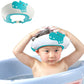 Baby Shower Cap Shield, Shower Cap For Kids, Visor Hat For Eye And Ear Protection For 0-9 Years Old Children,Cute Dinosaur/Croco