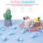 50 Pacifiers For Baby Shower Game Boy Girl, 2.75 Plastic Pacifiers Baby Shower Game, Bulk Baby Shower Pacifiers For Gender Revea