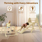 Doerpuz Pikler Triangle Set 7 In 1,Foldable Baby Climbing Toys Wooden,Toddler Climbing Toys Indoor,Climbing Toys For Toddlers 1-