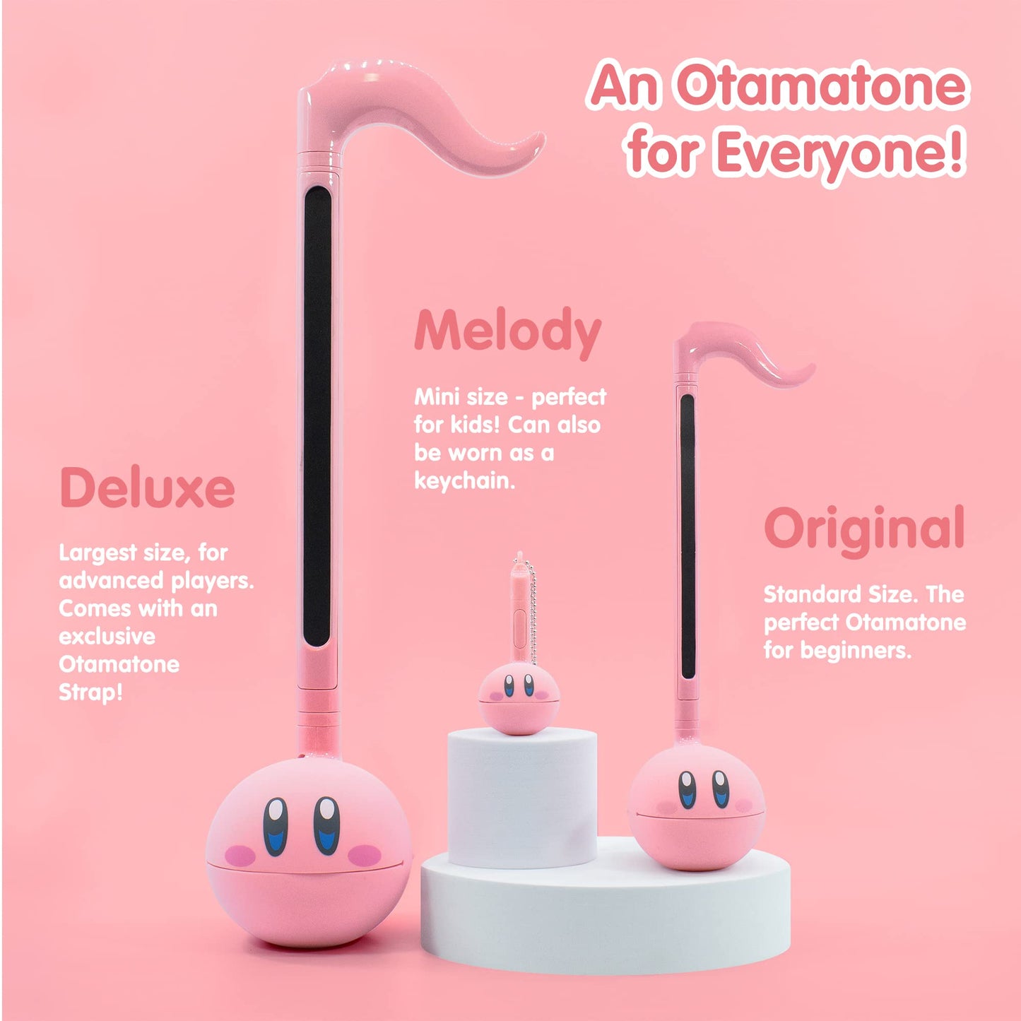 Special Edition Nintendo Kirby Otamatone Melody - Fun Japanese Electronic Musical Kids Toy Synthesizer Instrument by Maywa Denki