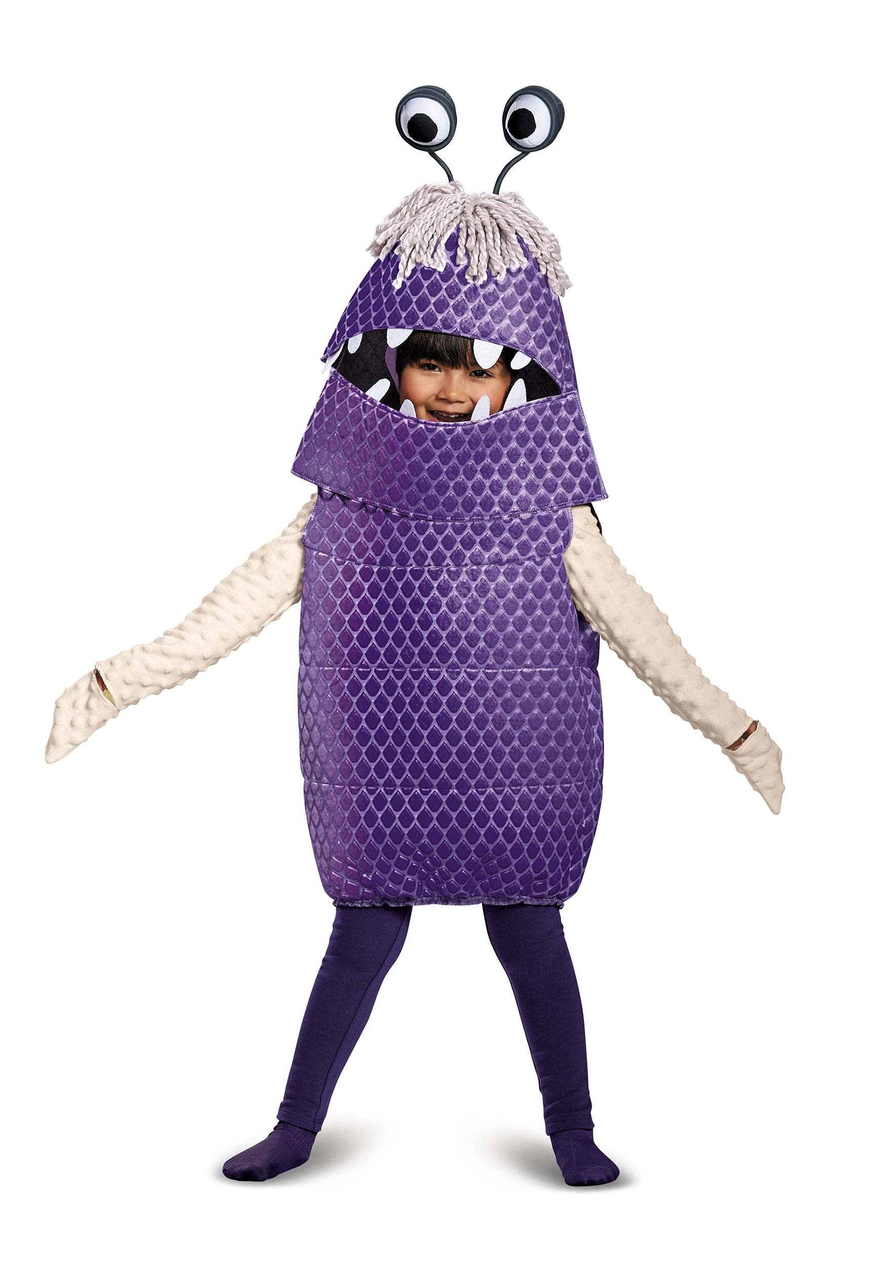 Disguise Boo Deluxe Toddler Costume, Purple, Extra Small (12-18 Months)
