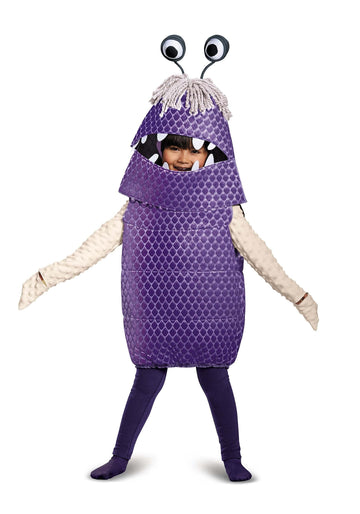 Disguise Boo Deluxe Toddler Costume, Purple, Extra Small (12-18 Months)