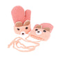 Baby Mittens Warm Mitts Infant Full Finger Gloves Magic Snow Mittens On String