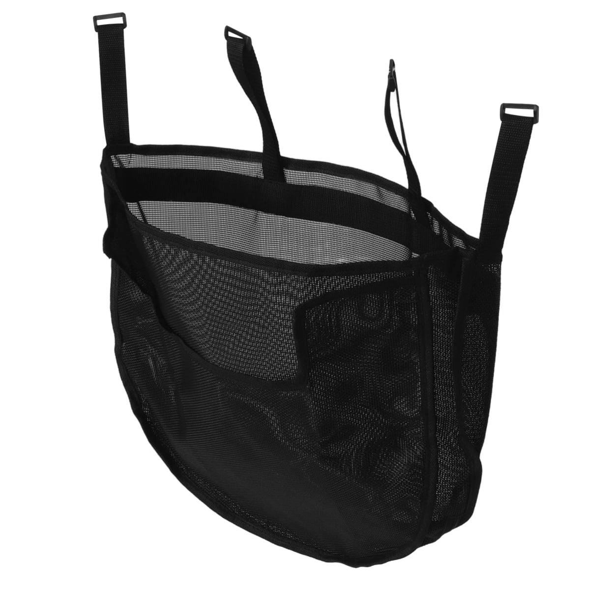 VALICLUD Bath Toy Storage Organizer: Large Capacity Mesh Zipper Holder for Bathtub Wall Mount Hanging Bag  for Kids Bathroom Pl