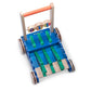 Melissa & Doug Deluxe Chomp and Clack Alligator Push Toy and Activity Walker - Wooden Baby Push Walker For Ages 1+