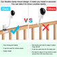 Flexible Clip Clamp Mount Compatible With Eufy Spaceview, Spaceview Pro And Spaceview S Video Baby Monitor Camera 15.7 Inches Fl