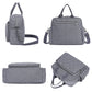 Diaper Bag Tote Baby Changing Bag Baby Bags For Mom Multifunction Travel Diaper Bag For Women(Grey2)
