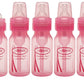Dr. Browns Pink 4 Ounce Bottles - 6 Pack