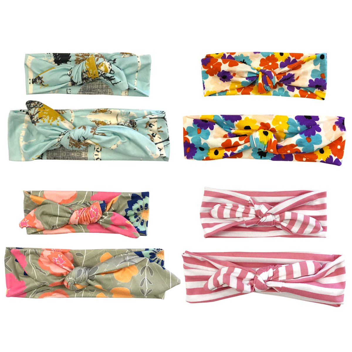 Allydrew Mommy & Me Headbands (Set Of 4), Florals – WBCBBB01MQGGMZA