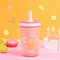 Zak Designs Kelso Tumbler Toddler Cup For Travel Or At Home, 12Oz Vacuum Insulated Stainless Steel Sippy Cup With Leak-Proof Des