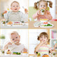 Lehoo Castle Kids Plates And Bowls Sets, Kids Dinnerware Set Includes Plate, Bowl, Cup And Tableware, Made Of Durable Material,