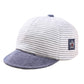 Baby Boy Baseball Cap Striped Sunhat Letter Sun Protection Hat,Sun Hat For Baby Boy And Baby Girl (Gray, 1Pcs)