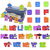 Siiziitoo Alphabet Robots for Kids ABC Learning Toys for Kids Ages 3-5 Alphabots Transforming Letter Toy Robot Alpha Bots Toddle