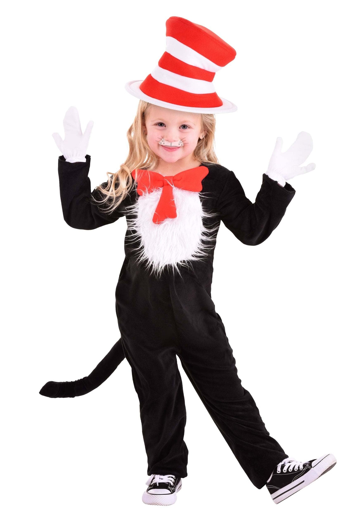 Elope Dr. Seuss The Cat In The Hat Deluxe Costume Toddler - 4T