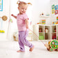 Award Winning Hape Walk-A-Long Snail Toddler Wooden Pull Toy, L: 11.9, W: 4.4, H: 7.3 inch