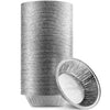 Montopack Disposable 5 Aluminum Foil Pietart Pans (100 Pack)  5 Inch Round Cake Pan For Baking Personal Mini Pies, Homemade Cake