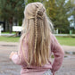 100Pcs Baby Hair Ties Small Elastic Toddler Hair Ties Seamless Hair Bands Ponytail Holders For Kids Girls(2 Mm X 2.5 Cm,Beige Bl