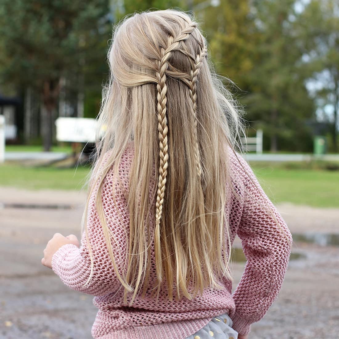 100Pcs Baby Hair Ties Small Elastic Toddler Hair Ties Seamless Hair Bands Ponytail Holders For Kids Girls(2 Mm X 2.5 Cm,Beige Bl