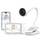 CHILLAX Giraffe Pro Portable Baby Monitor-Video Baby Monitor for Travel with Battery Base Stand,HD 1080p Camera and 5   Screen, 