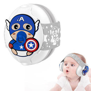 Labeopuwu Baby Headphones-Infant Ear Protection for Babies 0-36 Months,25dB NRR Baby Noise Cancelling Earmuffs for Improves Slee
