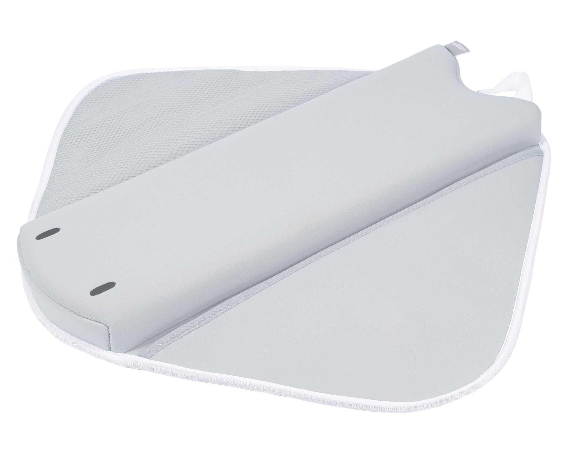Ubbi Cushioned Elbow Rest, Non-Slip, Baby and Toddler Bath Time Must Have Accessory for Parents, Included Pockets for Bath Suppl
