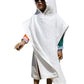 Athaelay Hooded Bath Towel For Kids Extra Soft Absorbent Bath Poncho For 0-4 Years Premium Waffle + Muslin Cotton
