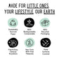 Theo'S Mats 60 Count Disposable Mats For Under High Chair - 100% Biodegradable & Compostable 47' X 29' Splat Mat Floor Coverin