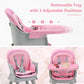 Infans 7 In 1 Baby High Chair, Convertible Highchair For Babies And Toddlers, Infant Dining Booster Seat, Building Block Table,