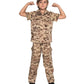 Jason Party Army Costume For Kids Soldier Costume Military Costumes For Boys-Sdesert-Xl