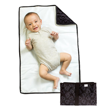 Disney Baby By J.L. Childress Full Body Portable Changing Pad - Disney Travel Essential - Padded, Waterproof, Foldable Diaper Ch