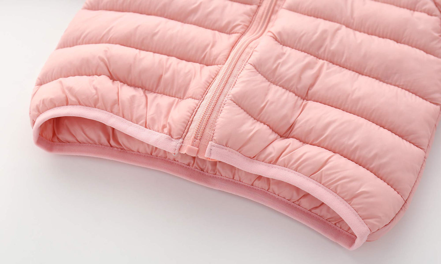 CECORC Winter Coats for Kids with Hoods Light Puffer Jacket for Girls | Baby, Infants, Toddlers, 12-18 Months,Pink