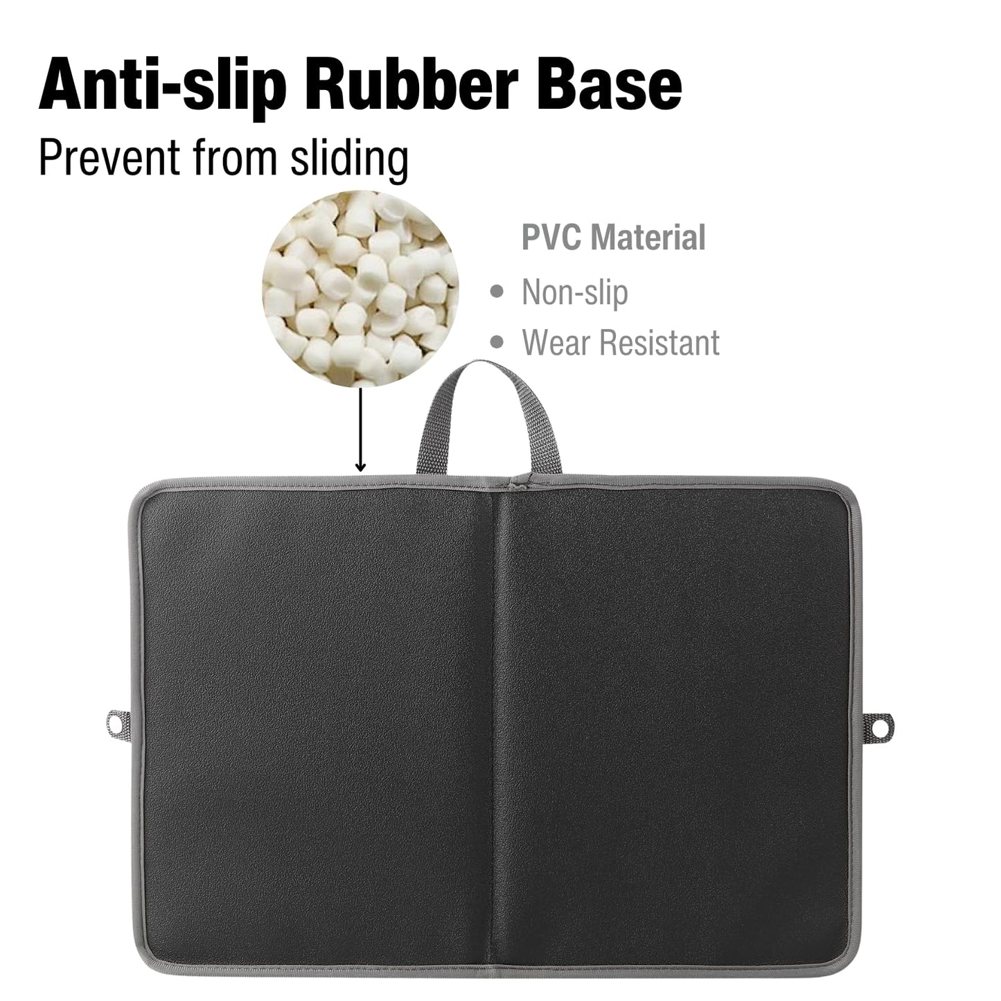 Pandaear Baby Bath Knee Pad, Foldable Non-Slip Kneeling Mat Cushion Foam Kneeler Mat For Toddler Bathroom Bathing Time -1.5 Inch