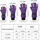 Hicarer 2 Pairs Kids Waterproof Winter Snow Gloves For Boys Girls Child Toddler Warm Ski Gloves For Cold Weather