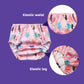 Bisenkid 6 Packs Waterproof Plastic Underwear For Toddlers Potty Training Pants And Good Elastic Rubber Underwear For Toddlers D