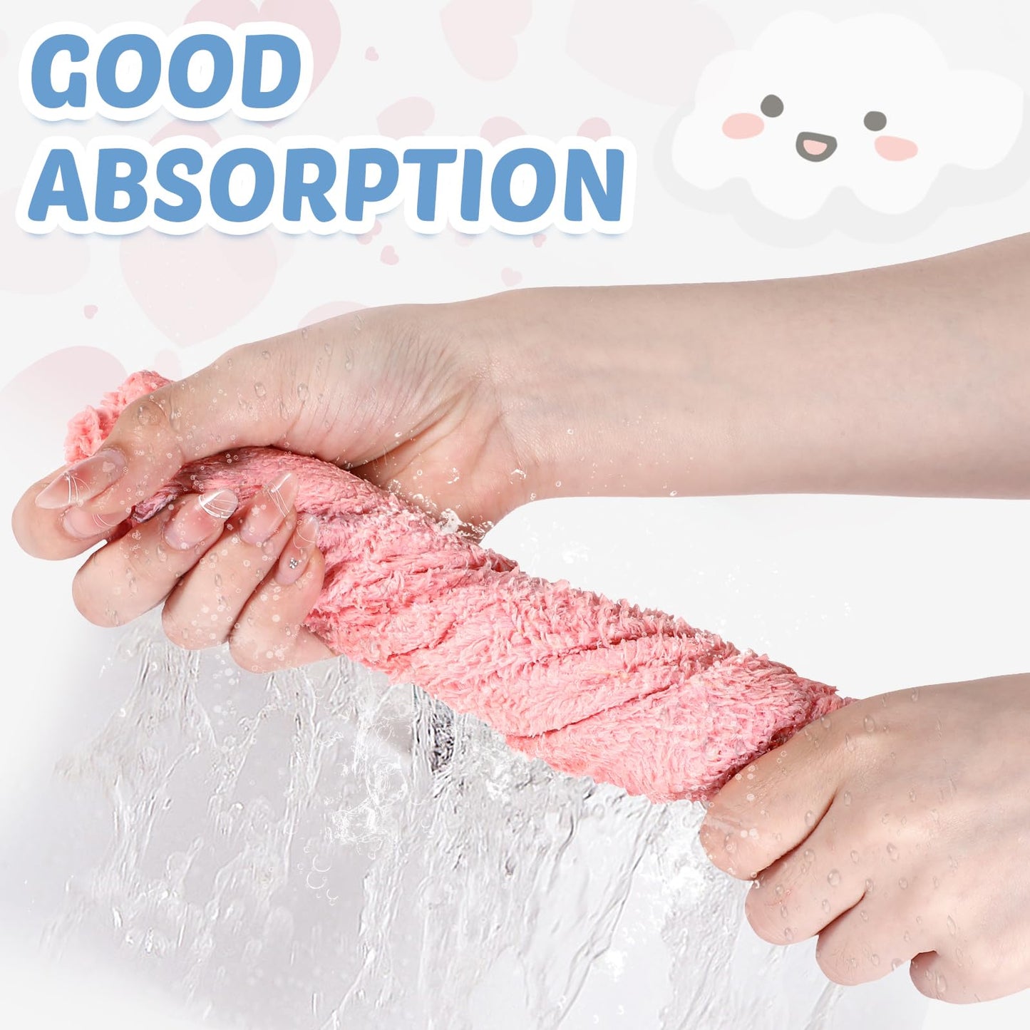 Newwiee 50 Pack Baby Burp Cloths 20''X10'' Absorbent Burping Cloths For Girl Boy Large Baby Rags Towels For Newborn Essential(Co