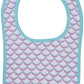 Hudson Baby Unisex Baby Cotton Bibs, Mermaid, One Size