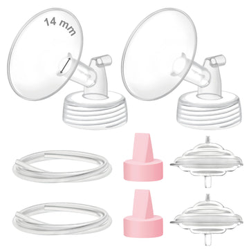 Maymom Pump Part Compatible With Spectra S2 Spectra S1 9 Plus Breastpump Not Original Spectra S2 Replacement Pump Parts 14Mm Fla