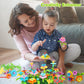 GILI Flower Garden Building Stacking Toys - Build a Bouquet Sets for 4 5 6 Year Old Toddler Girls Arts and Crafts for Little Kid