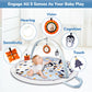 Baby Play Mat Tummy Time Mat With Exclusive Foldable Design, Stage-Based Skill Development Activity Gym Mat, Machine Washable Pl